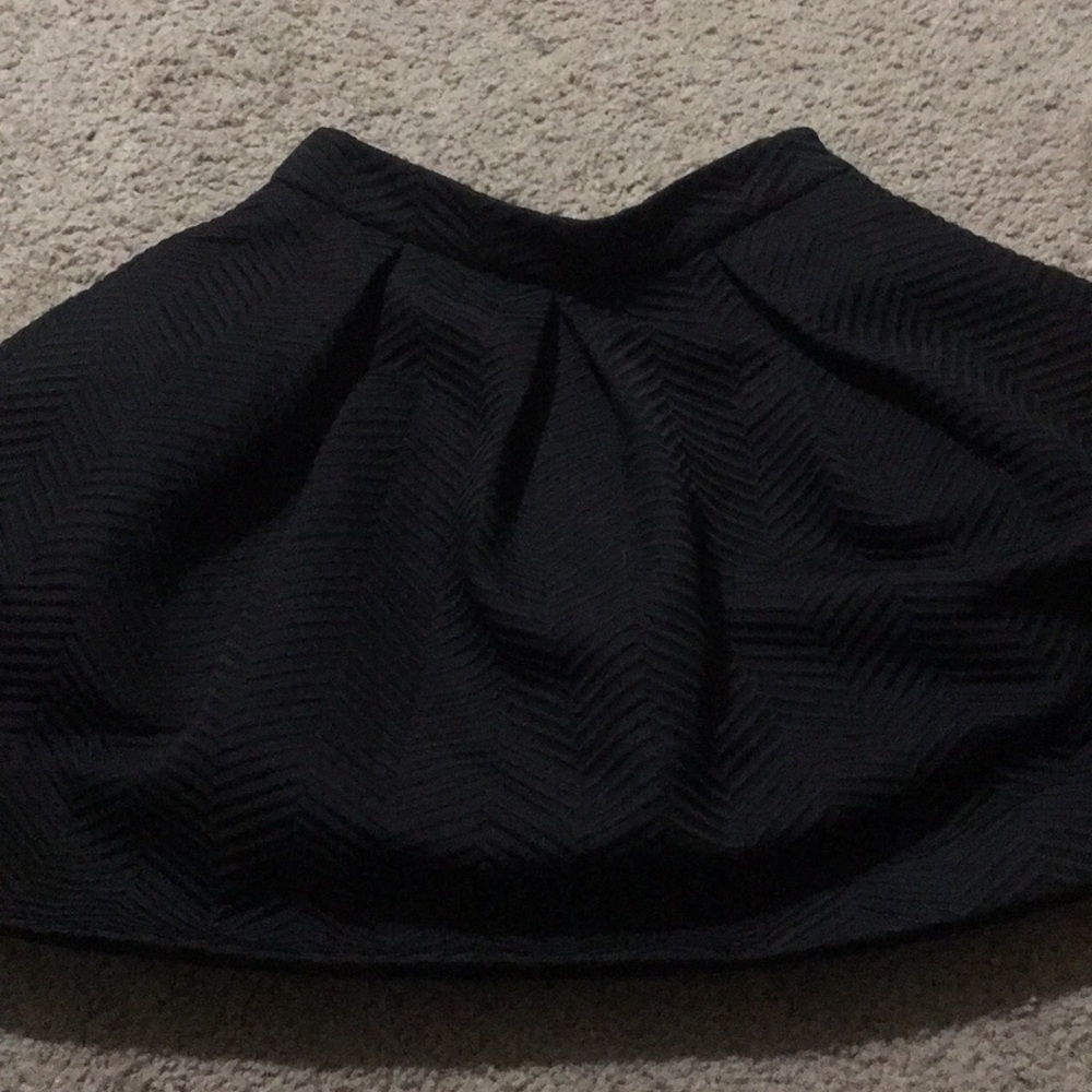 Black skirt